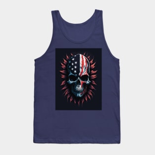 American Skull Tank Top